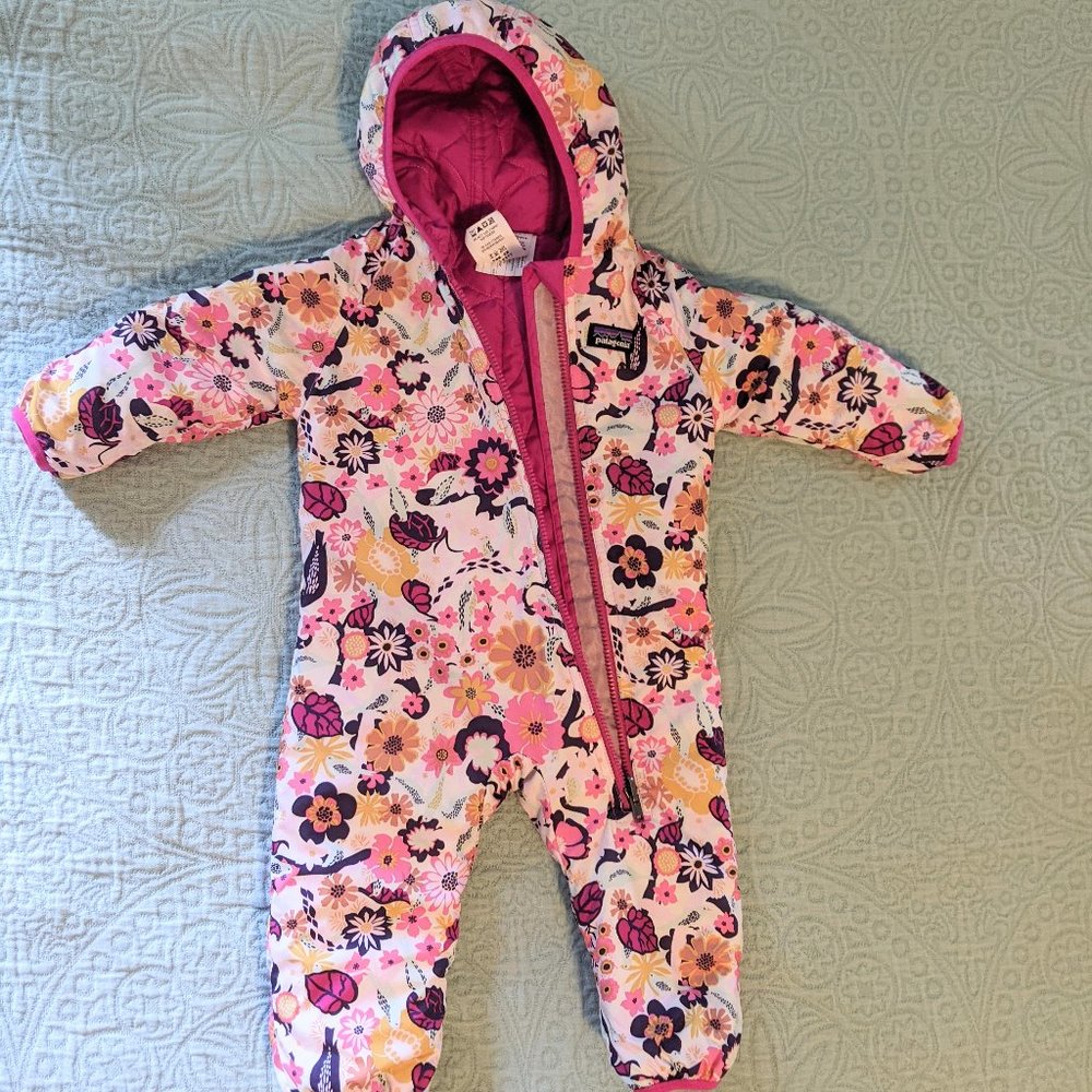 Patagonia snowsuit for 3 month old